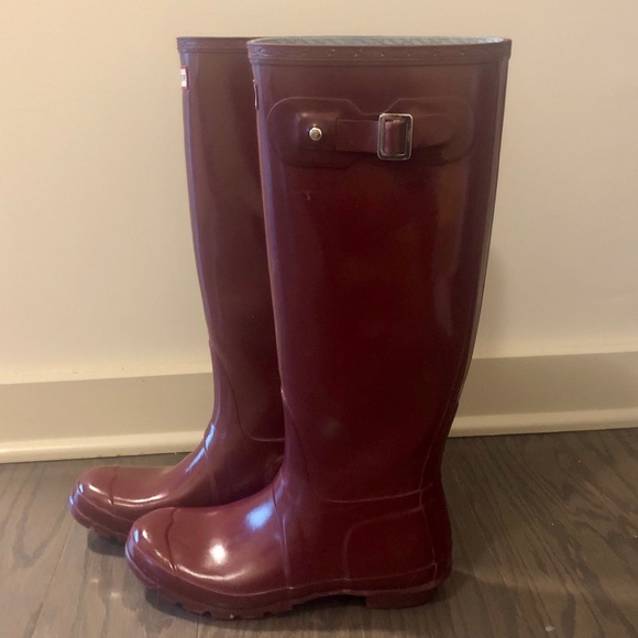 Hunter original tall rain boots - Picture 2 of 5